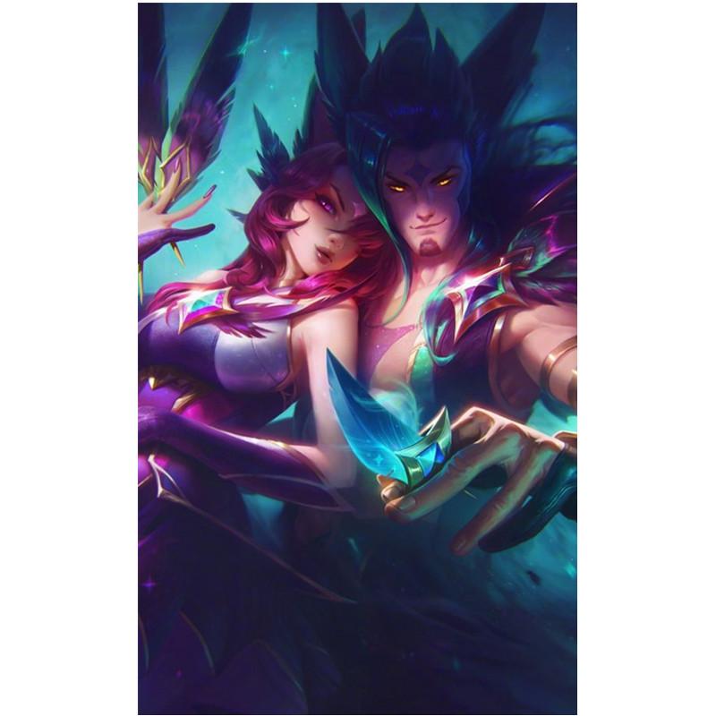 5D DIY Diamond Painting Fox Fairy Girl Diamond Embroidery Cross Stitch Kit Full Rhinestone Mosaic Home Decor