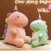 Ultra Cute Candy Dinosaur Plush Toy Baby Comfort Pillow Soft Hugging Cushion Christmas Gift