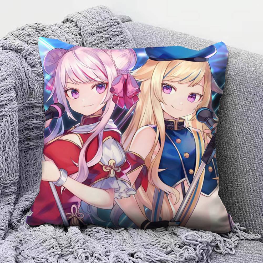 HIMEHINA Tanaka Hime Suzuki Hina Home Sofa Cushion Covers and Aecorative Custom Pillow Covers