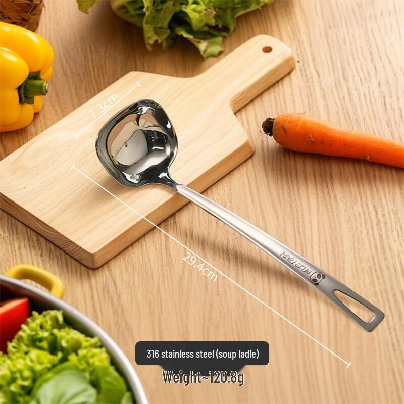 Thickened 304 Stainless Steel Serving Spoon Soup Spoon