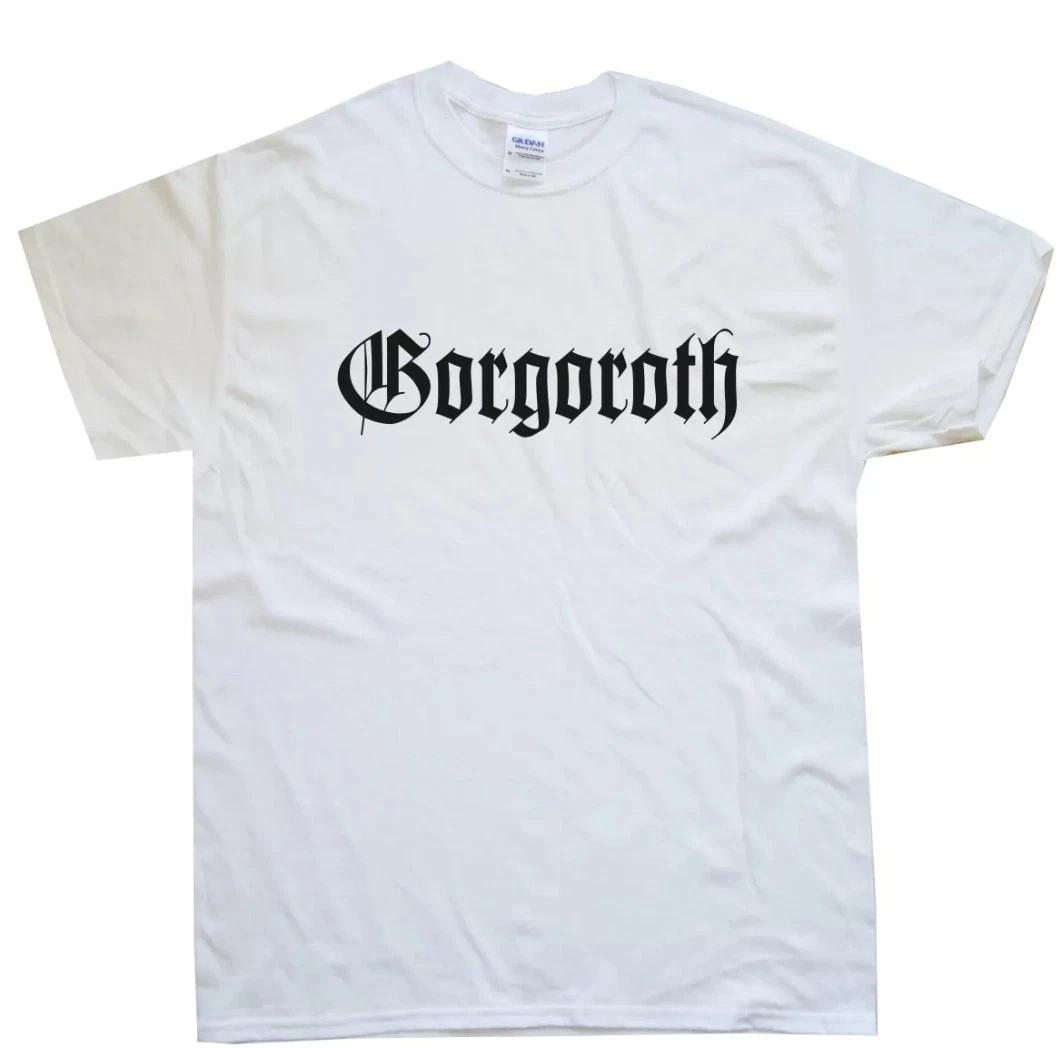GORGOROTH T-SHIRT sizes S M L XL XXL colours Black, White XS