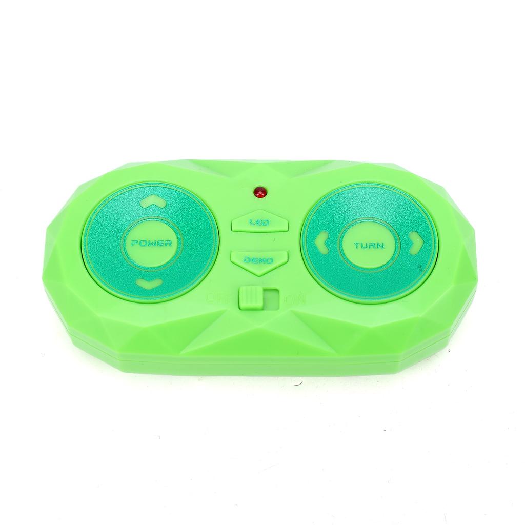 Remote Control Gecko, 2.4GHz RC Wall Crawler with LED Lights, Rechargeable Multi Mode Climbing Animal Green