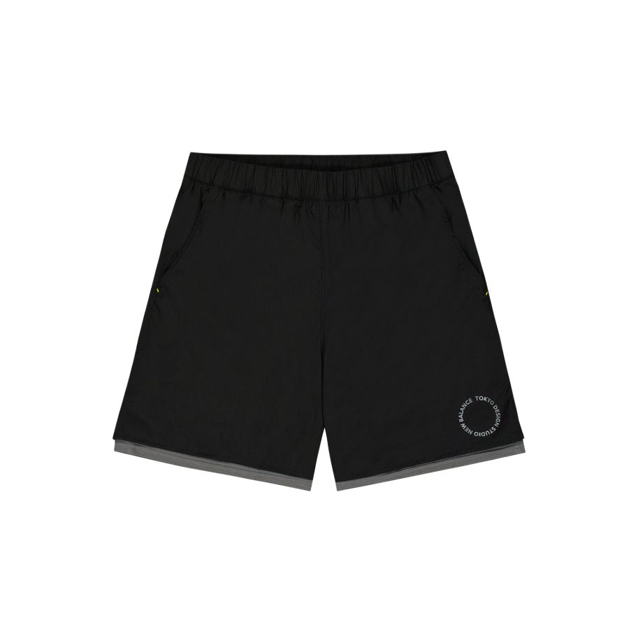 New Balance TOKYO DESIGN STUDIO SS25 Casual Shorts Unisex Black US55100-BK U2