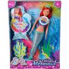 Steffi Love - Sirène Luminesue - 29cm - Queue Qui Change De Couleur - Dès 3ans