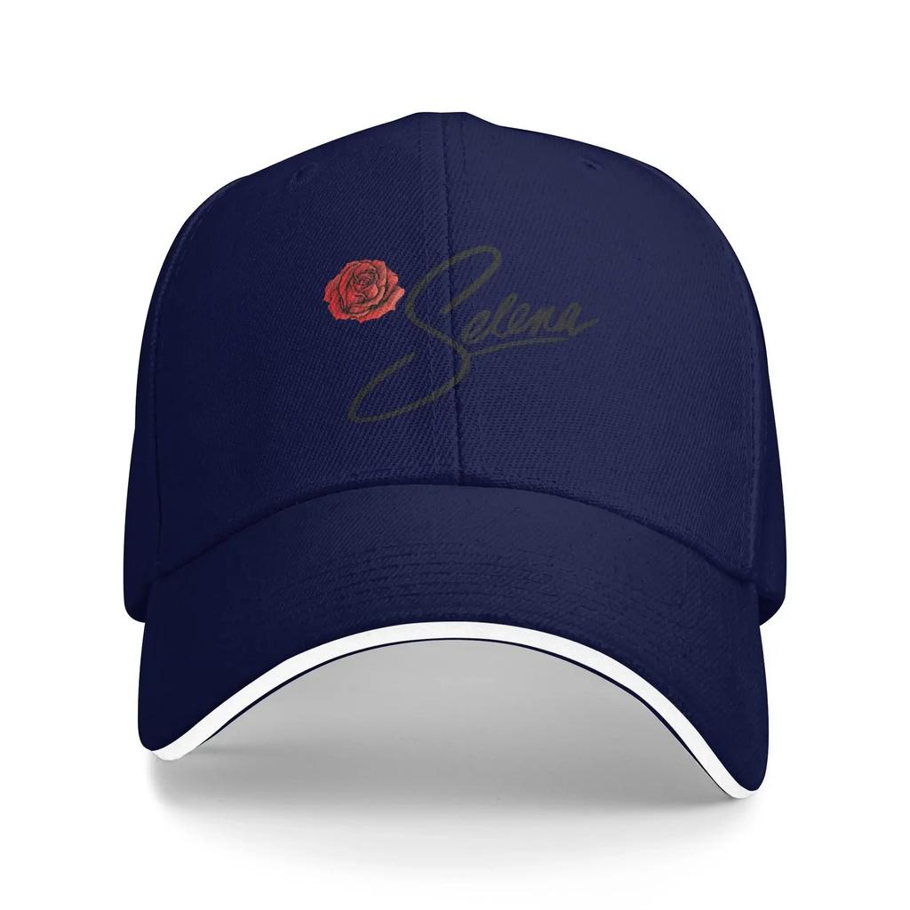 Lateinische Sängerin Selena Quintanilla Baseballkappe Unisex Unisex Druck Trucker-Kappe Sommer Passform Retro Tennis Skate Sonnenschutzmützen