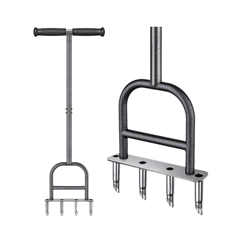 Premium Manual Grass Piercer For Improved Lawn Health And Root ventilation 93cm Length