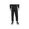 Nike Solid Color Lace-Up Woven Straight Leg Casual Pants Men Bottoms Black DX3337-010