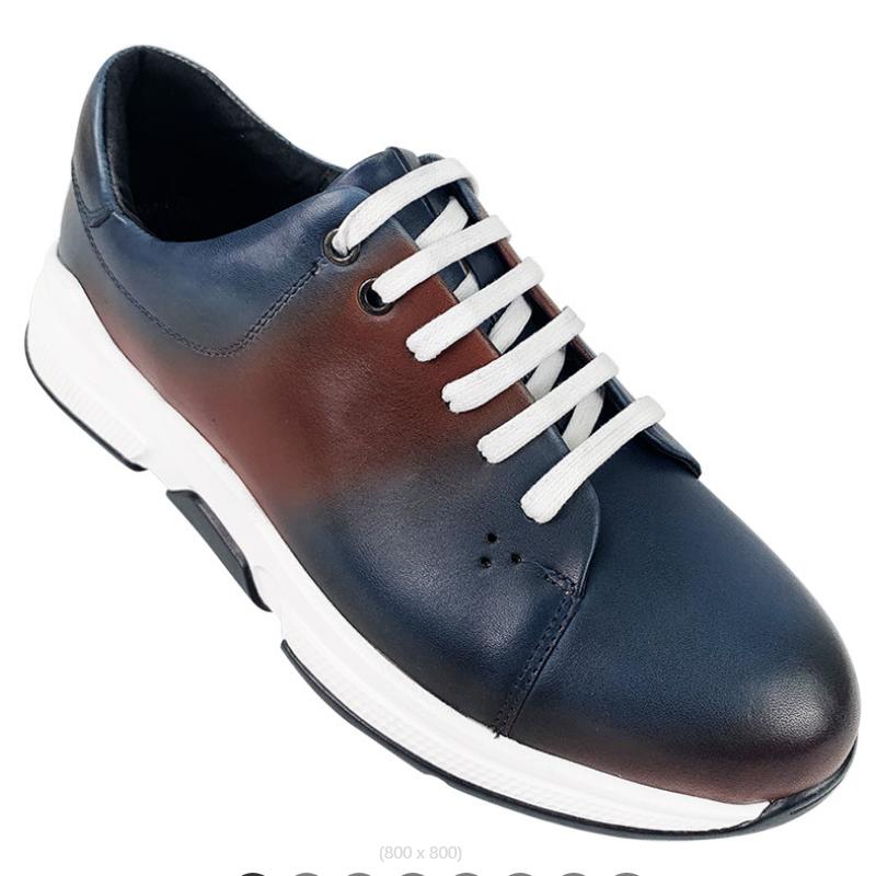 Fashion Men's Casual First Layer Leather Shoes Cloth Anti-slip Wear Golf Sole Sports Wedding Shoes Zapatos Sapat A21