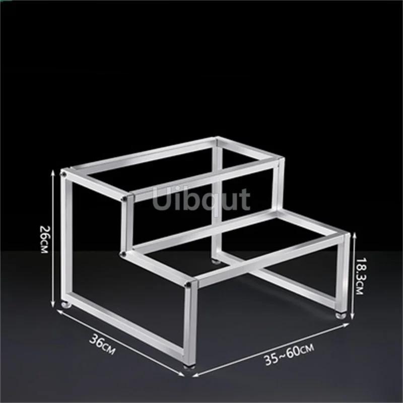 GN pan rack Retractable Seasoning Holder Bracket Stainless Steel Spice Rack Kitchen Seasoning Container Box Holder tray basin