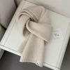 Korean Version Solid Color Versatile Autumn and Winter New Wool Couple Student Small Scarf Cute Knitted Warm Scarf
