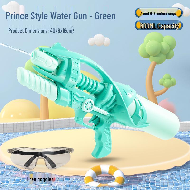 Dinosaur Squirt Super Large Water Gun - 2800ML High-Pressure Water Spray for Kids & Adults