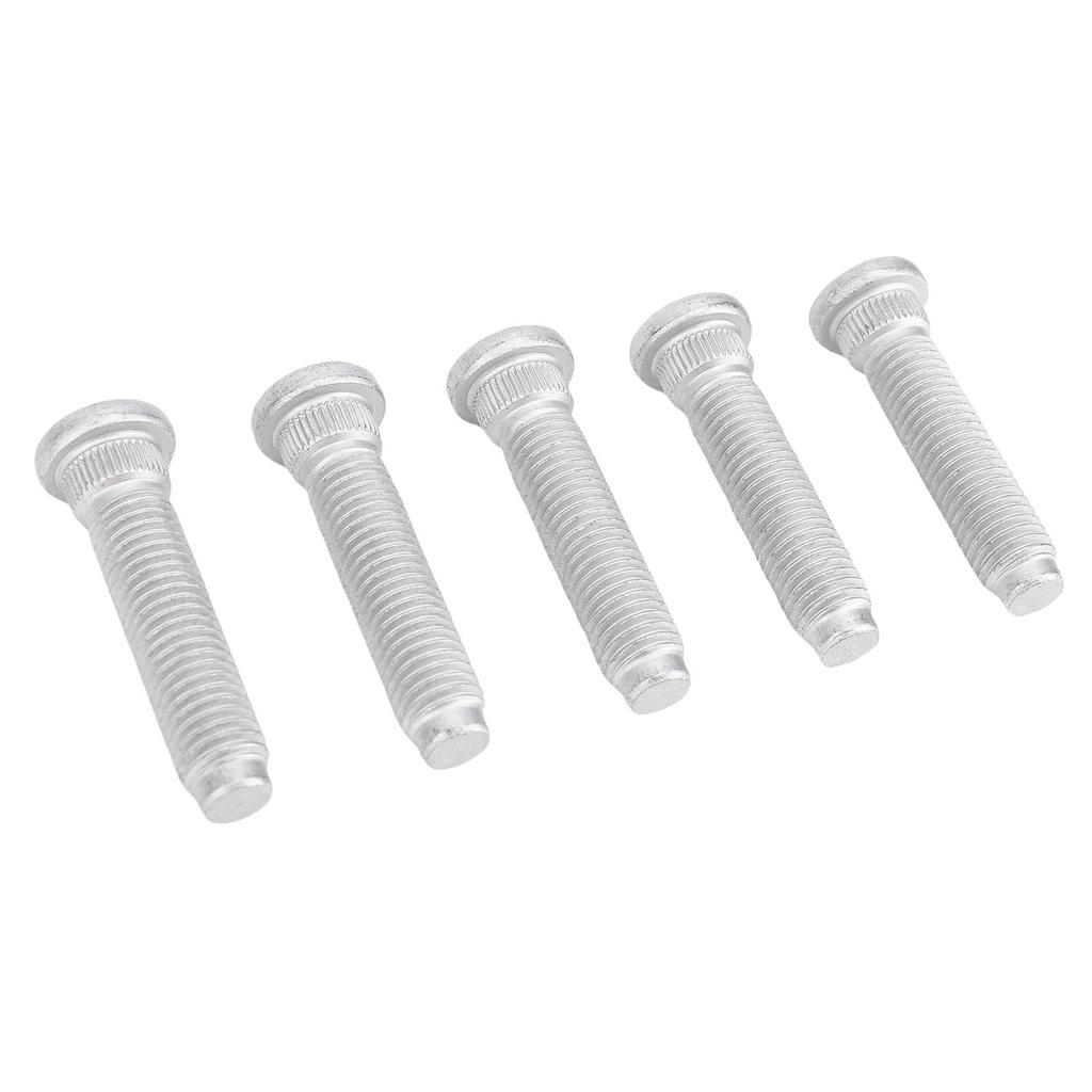 5PCS Rear Wheel Studs 1764269 M14x60MM Steel Wheel Hub Screws Set Replacement For TRANSIT MK8 FWD 2012 ONWARDS