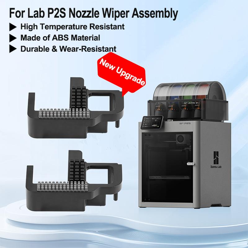 Perie de Curățare, Ștergător pentru Duza Imprimantei 3D P2S, Instrument de Curățare Pat Încălzit și Hotend, Accesorii Durabile și Ușor de Instalat