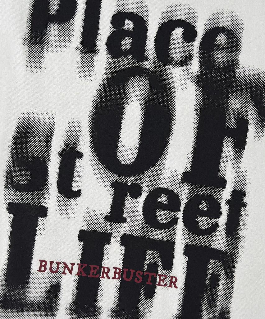 BUNKERBUSTER Fade Typo Raglan Short Sleeve Tee Mq2Tu257_Black