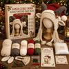 Cattle Animal Hood Knitting Hat Sheep Christmas Hat Kit Creative DIY Crochet Hat Kit  Home Craft