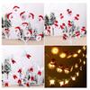 Snowman Christmas LED Garland String Light Merry Christmas Decorations For Home 2026 Cristmas Tree Ornament Xmas Navidad Gifts