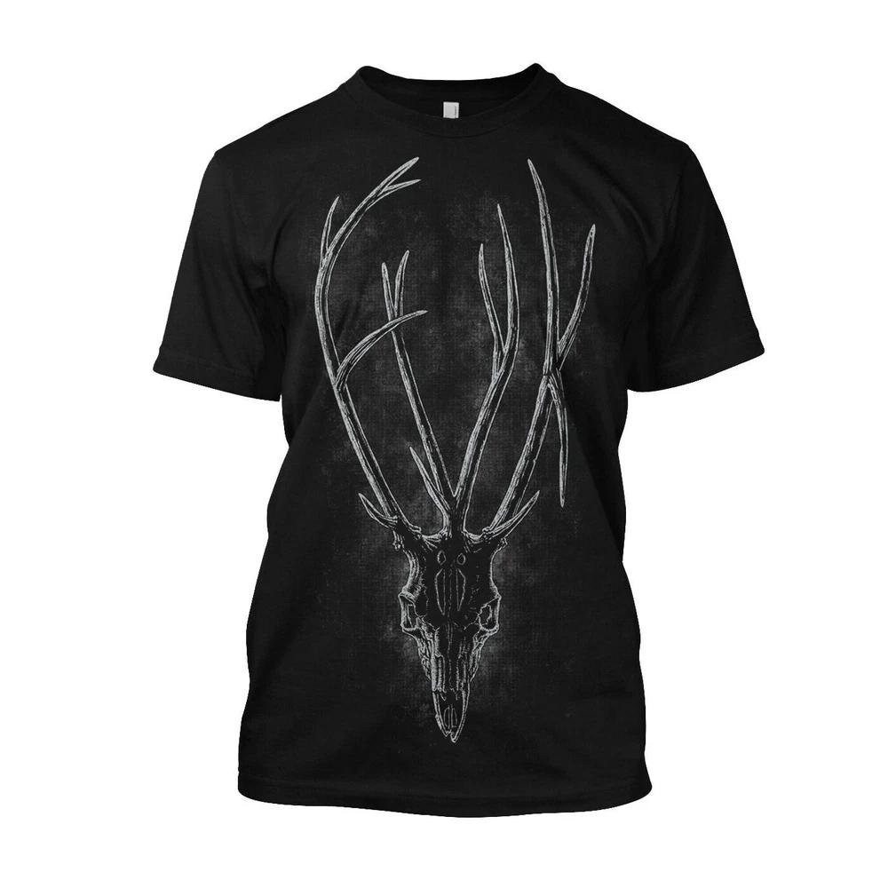 Officially licensed Fearless Vampire Killers Antlers Unisexs Black T Shirt S
