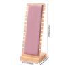 Necklace Display Stand, Velvet Soft Mat Multiple Jewelry Pendant Holder, Tabletop Necklace Bracelets Chain Organizer