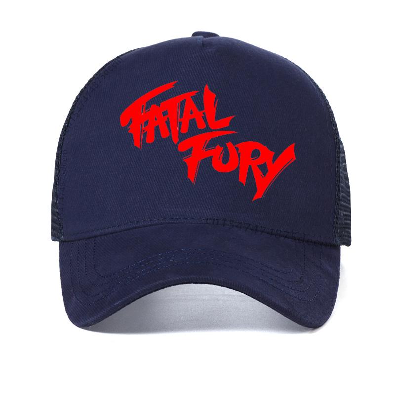 

King of Fighters Fatal Fury Terry Bogard Baseball Cap Cosplay Adjustable Hat Unisex Outdoor Sports mesh ventilation hats Adjustable