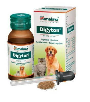 5 X Digyton 20 ml goutte (Pour les animaux domestiques) ENVOI GRATUIT DANS LE MONDE ENTIER