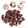 100pcs Nail Sanding Bands Manicure Pedicure Nail Drill Machine Accessory