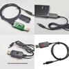 Digital Display Steps up Power Cord 5V to 9V 12V Output DC5.5X2.1 Connectors USB Charging Cable with Digital Screen
