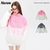 HeyHenry Gradient Fleece Sweatshirt Couple Thick Casual Loose Top Teens