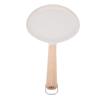 Pancake Griddle Anti Stick Coated Aluminum Alloy Flat Skillet with Wood Handle for Tortilla Roti Indian Pancake