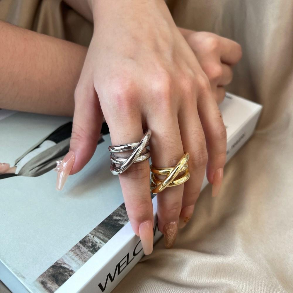 Tancise Classic 925 Sterling Silver  Ring Ladies Jewelry Wedding Promise Party Gift