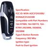 MechanMagic Key Fob Replacement Compatible for Ford Explorer 2016-2017 Edge Mustang Fusion Titanium Lincoln MKZ MKC 2014-2016 MKX 2016- Smart Car