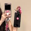 Love Round Ring Mobile Phone Case for Findn3Flip Puppy Pendant for Samsung Zflip6 Flip Folding Screen