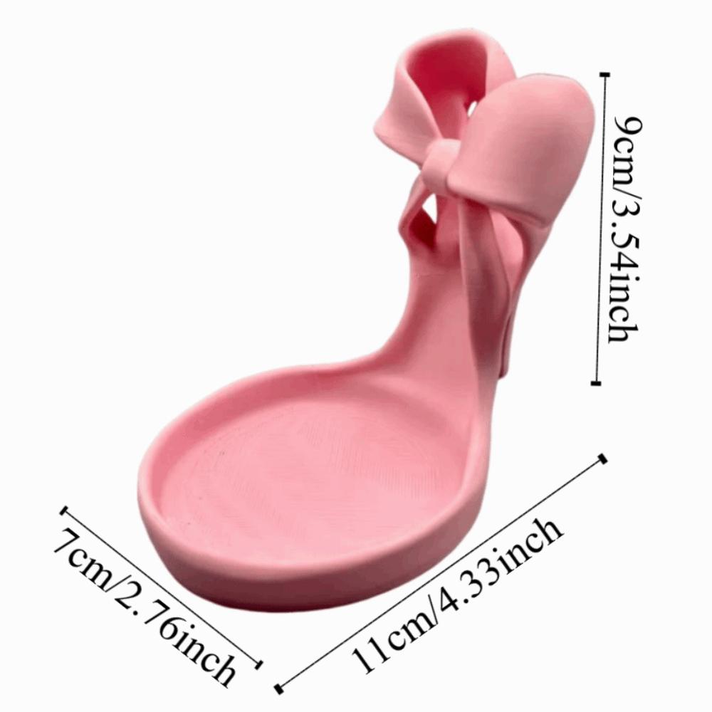 3D Printed High Heel Jewelry Tray INS Jewelry Storage Tray Shoe-shaped Ring Holder  Desktop Use