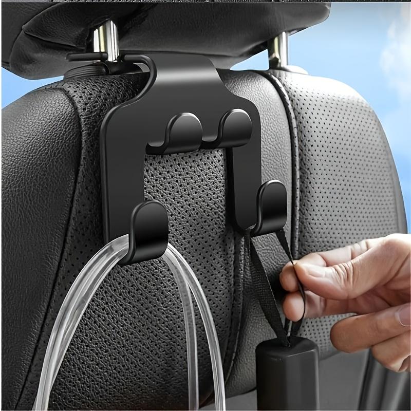 Versatile Car Seat Hook with Phone Holder - Durable PC Material, Fits Most Vehicles