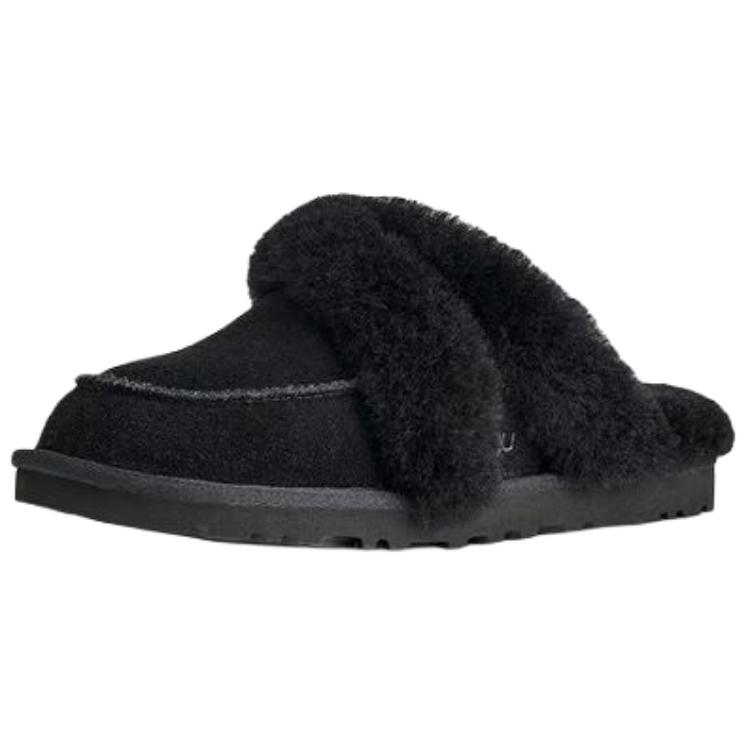 UGG Leisure Fashion Slip-On EVA Anti-Wear Open-Toe Slippers Women slippers Black 1174571-BLK