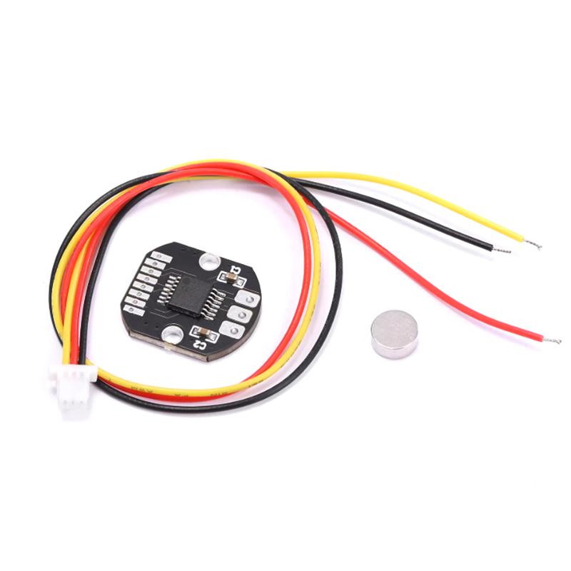 Modul magnetického enkodéra As5048A Senzorový modul na meranie uhla magnetickou indukciou 14-bitové rozhrania PWM Spi s vysokou presnosťou