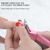 Adjustable Stainless Steel U-Shaped Nail Scissors with Sharp Blade