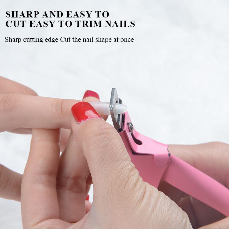 Adjustable Stainless Steel U-Shaped Nail Scissors with Sharp Blade
