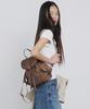Raiment Stud Cover Point Mini Backpack_Brown