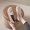 Fashion Women Flats Summer New Loafers Fashion Round Toe Shoes Women Soft Sole Non-slip Sandals Flat Breathable Casual Sneakers Women