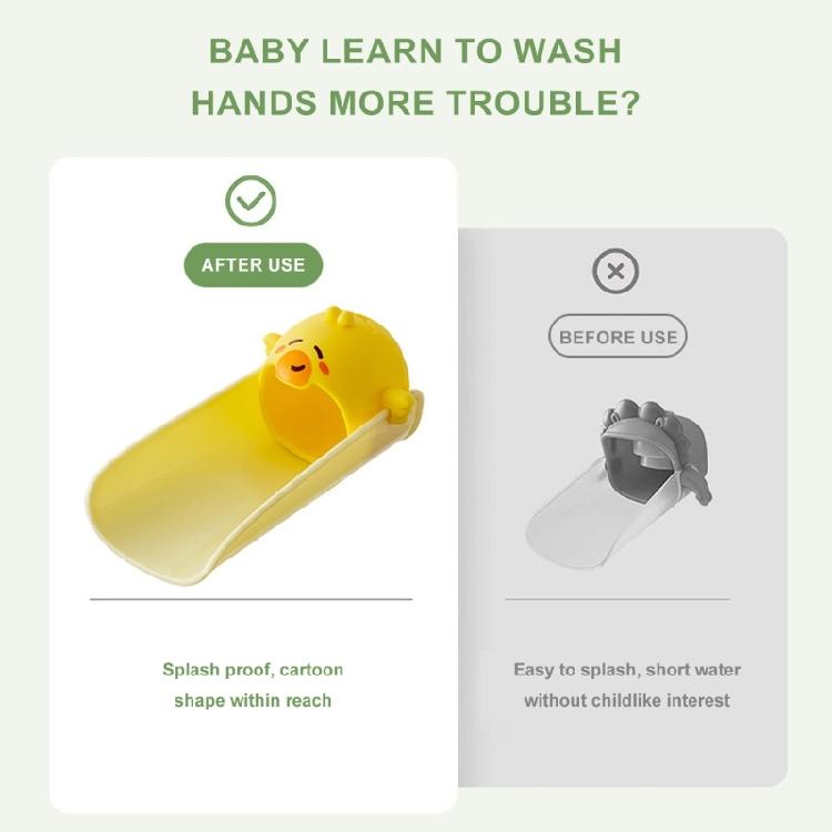 Wasserhahnverlängerung Spritzwassergeschützt Praktischer Kunststoff-Wasserhahnaufsatz Einzigartige Wasserhahnverlängerung für Kinder Einfache Installation