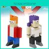 Moc-156603 Zukünftige Fliegende Cartoon-Animation Bausteine Anpassbares Plastik DIY Spielzeug