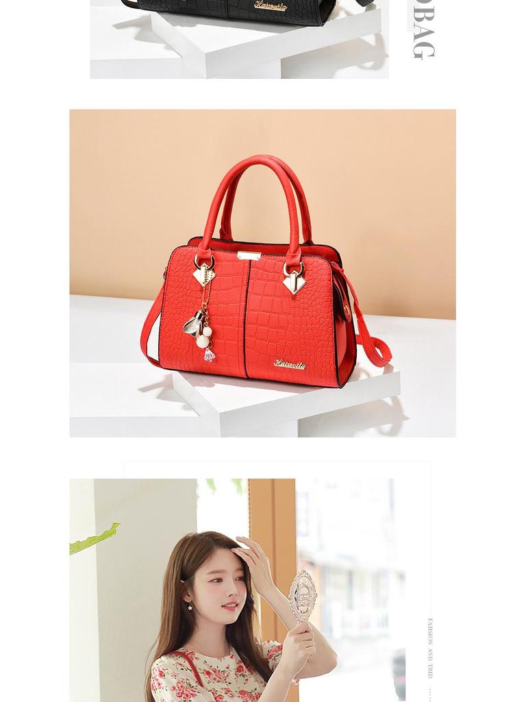 Nouveau Sac à Main Mode Style Coréen 2025: Sac bandoulière simple pour femmes d'âge mûr