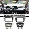 Double Din Fascia 9 Inch Car Radio Dash Kit for Lancer IX 2006, Navigation Stereo Installation Panel, Center Console Replacement Frame Android