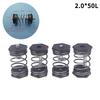 Four Piece Air Pump Compression Spring, M6 Spring Pads, Length 40/50mm, Ideal for Oxygen Concentrator Application