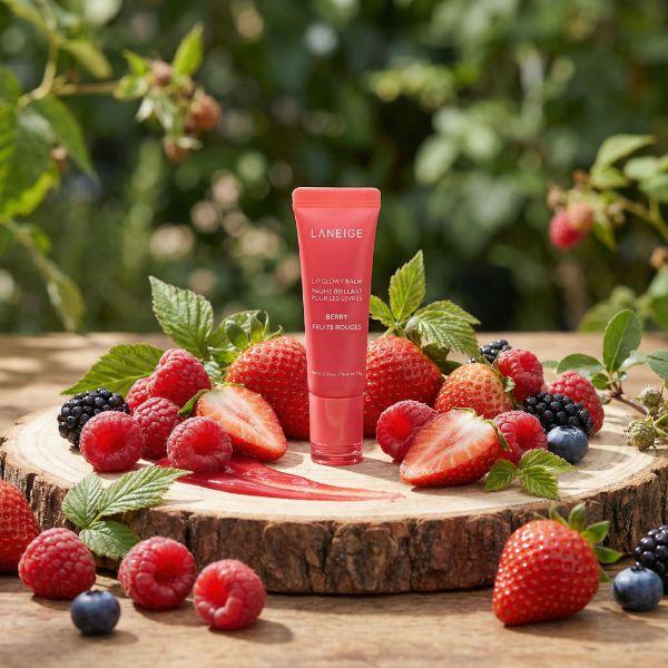 LANEIGE Lip Glowy Balm 0.35 oz.(10g) 6 Type BERRY