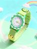 Fashionable and Cute Cartoon Pattern Silicone Strap Colorful Dial Children's Quartz Watch, Suitable for Daily Wear, Christmas Gi
