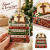 2D Acrylic Hanging Ornament for Holiday Decoration and Souvenir Gift