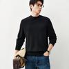 Men's Merino Wool Blend Crewneck Pullover Sweater
