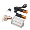 Controller Motore 36V 1000W Lega di Alluminio Gomma Controller Bicicletta Elettrica Kit Manopola Acceleratore con 2 Chiavi per Elettrico