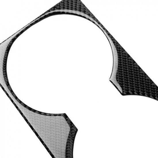 Carbon Fiber Water Cup Panel Decorative Cover Trim For Benz GLE GLS Style-W